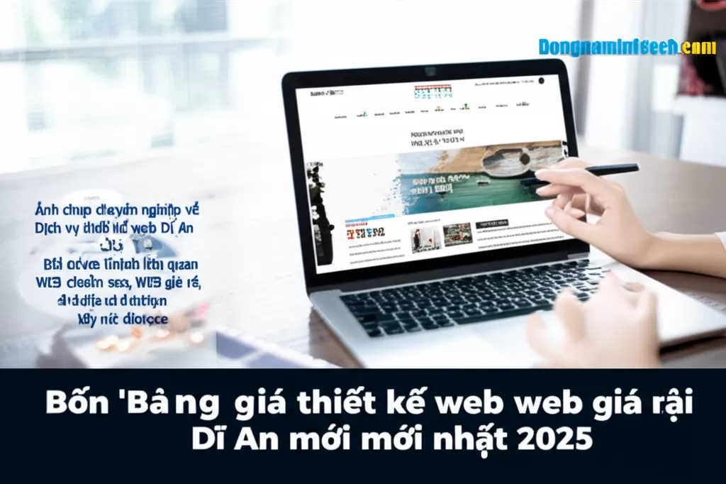 Dịch vụ thiết kế web Dĩ An