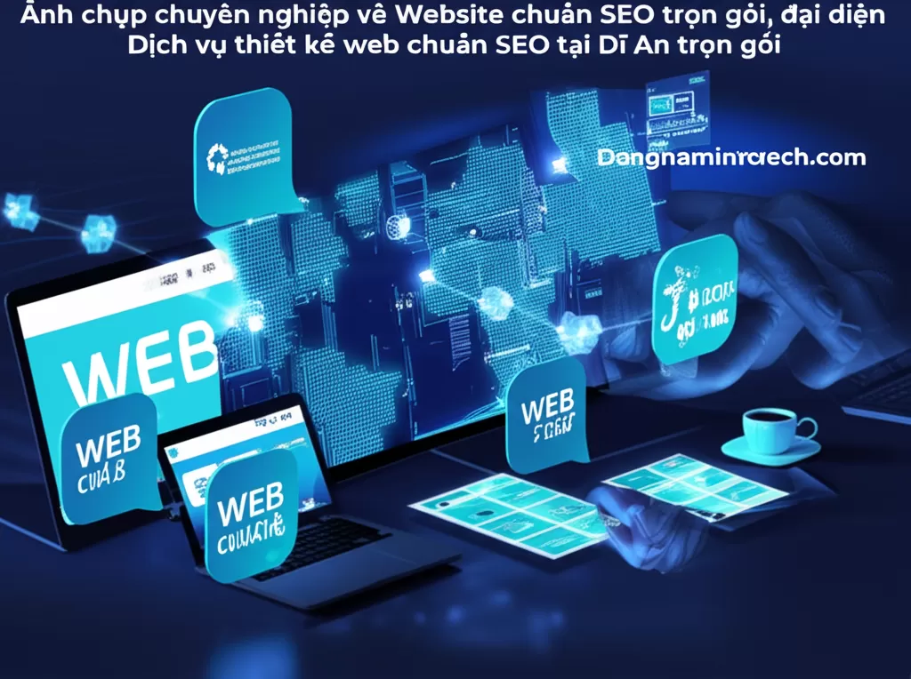 Dịch vụ thiết kế web chuẩn SEO tại Dĩ An trọn gói 2 Website chuẩn SEO trọn gói